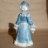Кукла Снегурочка с варежками в серебре 30см.