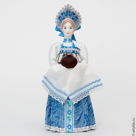 Doll Traditional Bread and Salt 25cm
