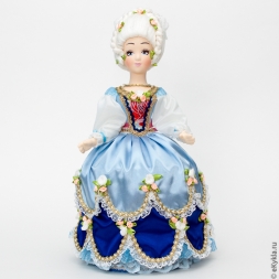 Doll Casket Lady in a ball gown 41 cm