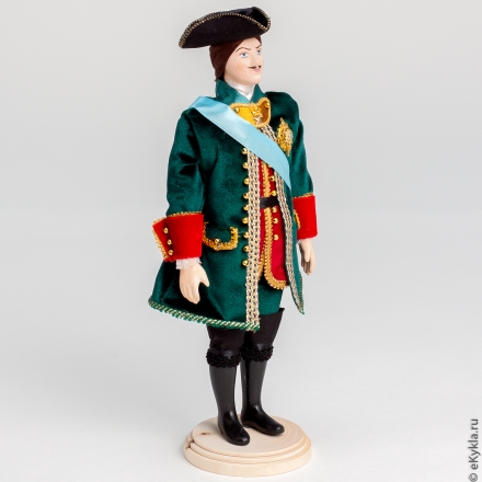Interior doll Peter I with the order 32cm