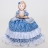 Baba doll-warmer on a kettle with a 33cm tray