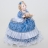 Кукла-грелка Баба на чайник с подносом 33см