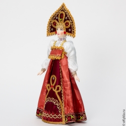 Doll souvenir Russian beauty 30cm