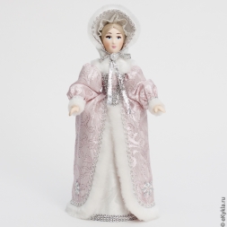 Doll Lady in the hood winter 29cm