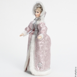 Doll Lady in the hood winter 29cm