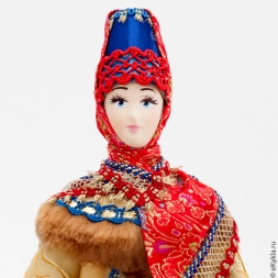 Doll Pillar noblewoman 28cm