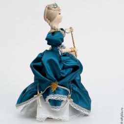 Кукла Дама в праздничном платье Маскарад