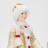 Doll Snow Maiden with a bell 28cm
